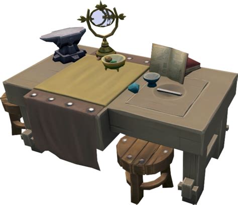 Archaeologist's workbench .